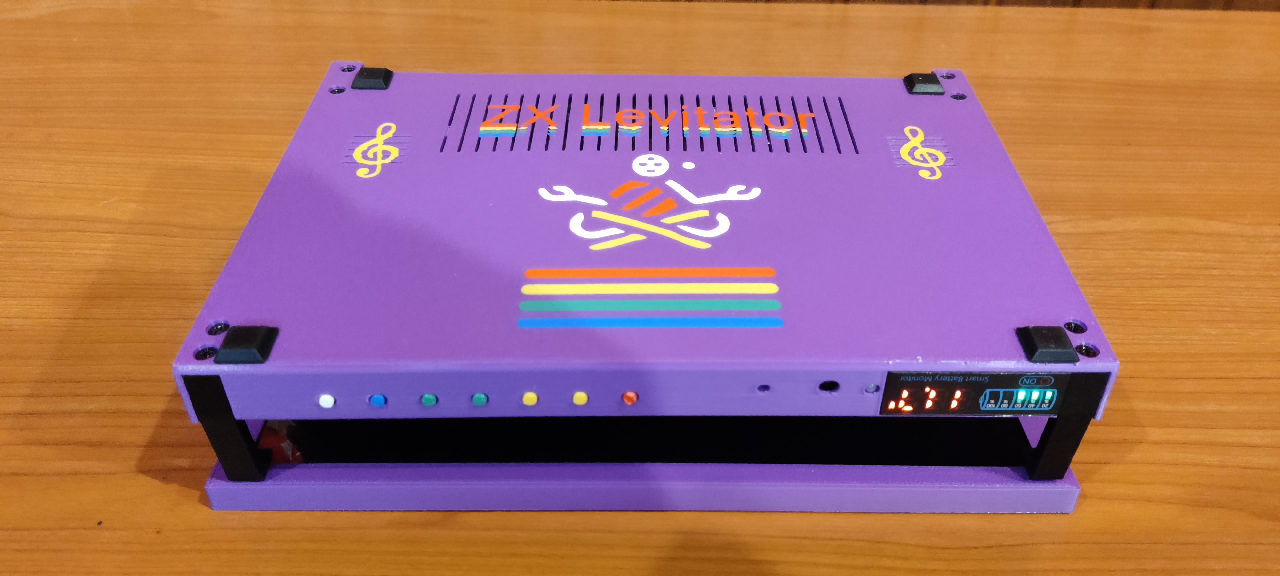 ZX Levitator Magenta Edition - dettaglio del fondo