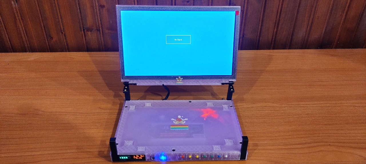 ZX Levitator Magenta Trasparente - Vista frontale aperto